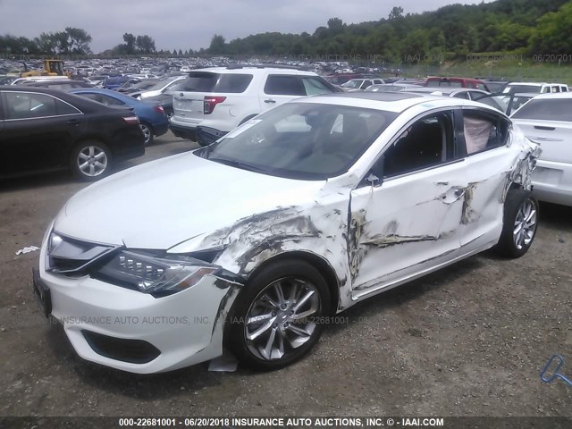 19UDE2F77HA006517 - 2017 ACURA ILX PREMIUM/TECH WHITE photo 2