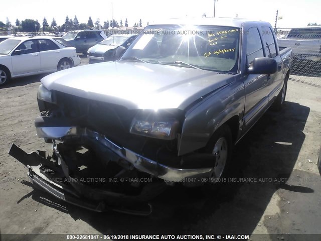 2GCEC13V071147265 - 2007 CHEVROLET SILVERADO C1500 CLASSIC CREW CAB GRAY photo 2