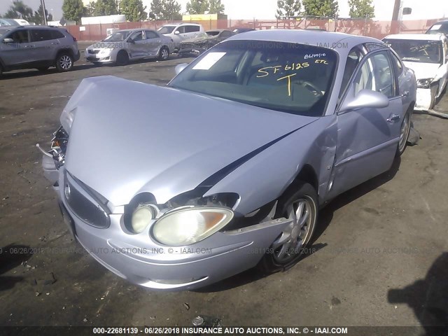 2G4WC582561246801 - 2006 BUICK LACROSSE CX SILVER photo 2