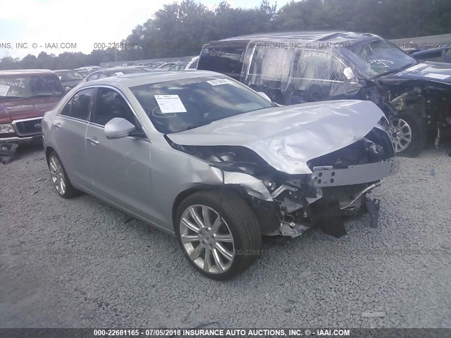 1G6AB5SX1E0175762 - 2014 CADILLAC ATS LUXURY SILVER photo 1