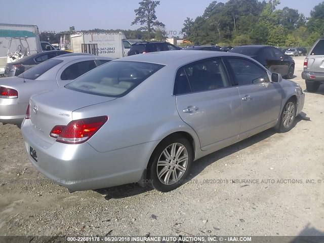 4T1BK36B97U173771 - 2007 TOYOTA AVALON XL/XLS/TOURING/LIMITED SILVER photo 4