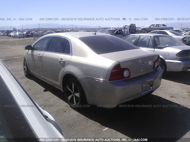 1G1ZB5EB2AF236584 - 2010 CHEVROLET MALIBU LS ოქროსფერი ფოტო 3