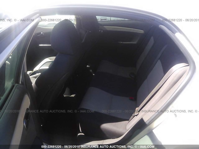 1G1ZB5EB2AF236584 - 2010 CHEVROLET MALIBU LS ოქროსფერი ფოტო 8