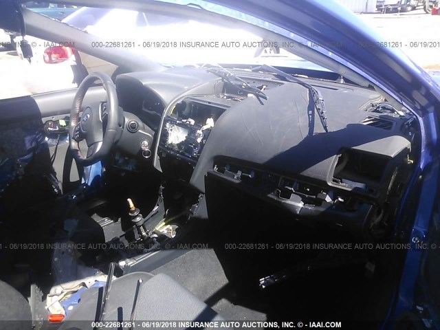 JF1VA1A63J9816912 - 2018 SUBARU WRX BLUE photo 5