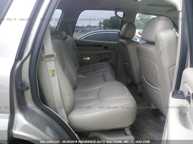 1GYEK63N23R111430 - 2003 CADILLAC ESCALADE LUXURY Şampan foto 8