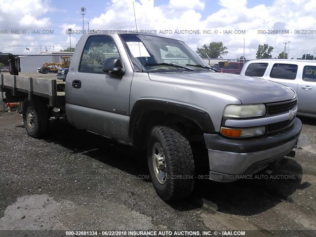 1GCGK24U2YE174202 - 2000 CHEVROLET SILVERADO K2500 GRAY photo 1