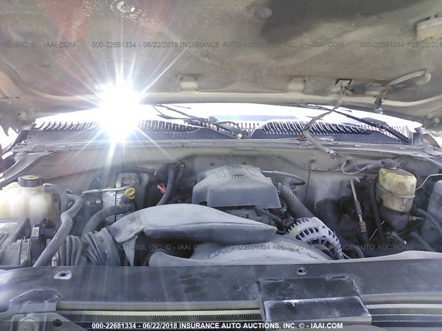 1GCGK24U2YE174202 - 2000 CHEVROLET SILVERADO K2500 GRAY photo 10