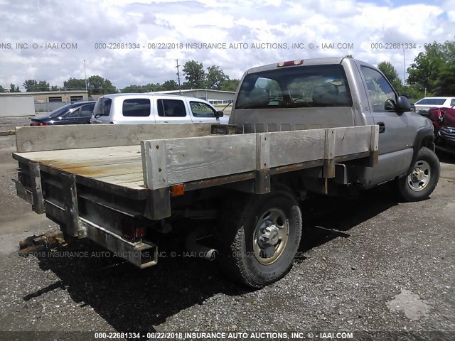 1GCGK24U2YE174202 - 2000 CHEVROLET SILVERADO K2500 GRAY photo 4