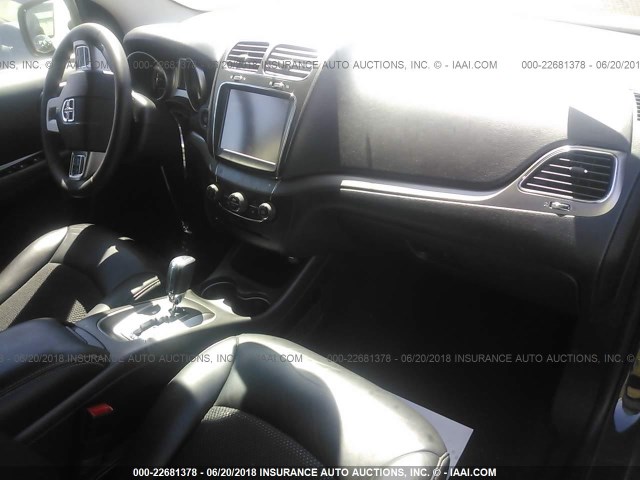 3C4PDDGG9HT703298 - 2017 DODGE JOURNEY CROSSROAD GRAY photo 5