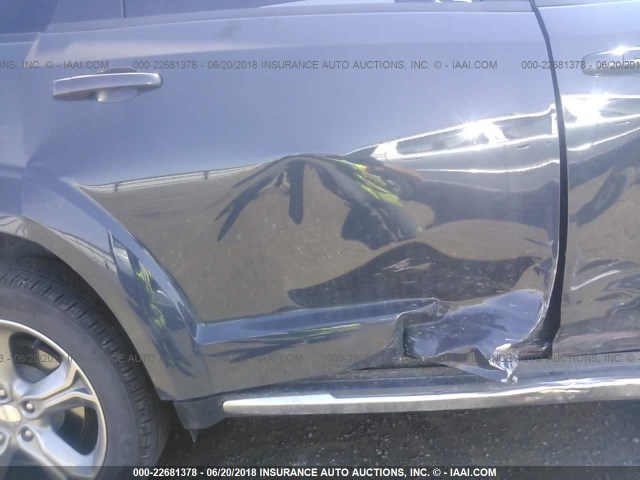 3C4PDDGG9HT703298 - 2017 DODGE JOURNEY CROSSROAD GRAY photo 6