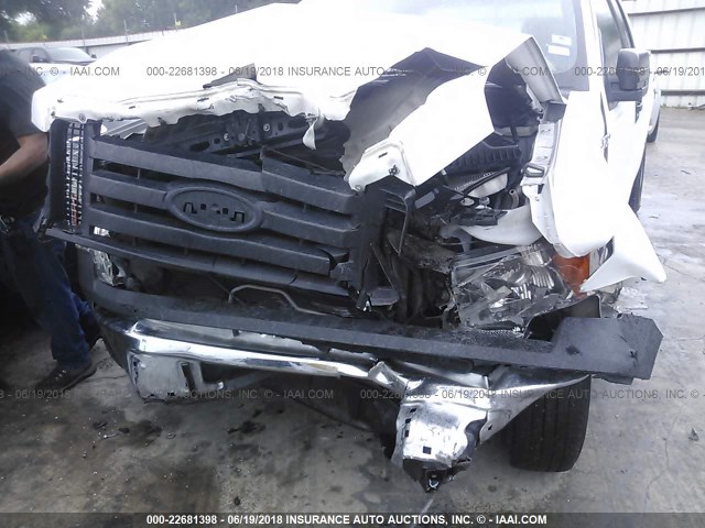 1FTRX12839FB08568 - 2009 FORD F150 SUPER CAB WHITE photo 6