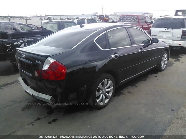 JNKAY01F86M258525 - 2006 INFINITI M35 SPORT BLACK photo 4