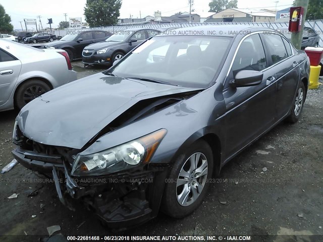 1HGCP2F42AA197586 - 2010 HONDA ACCORD LXP GRAY photo 2