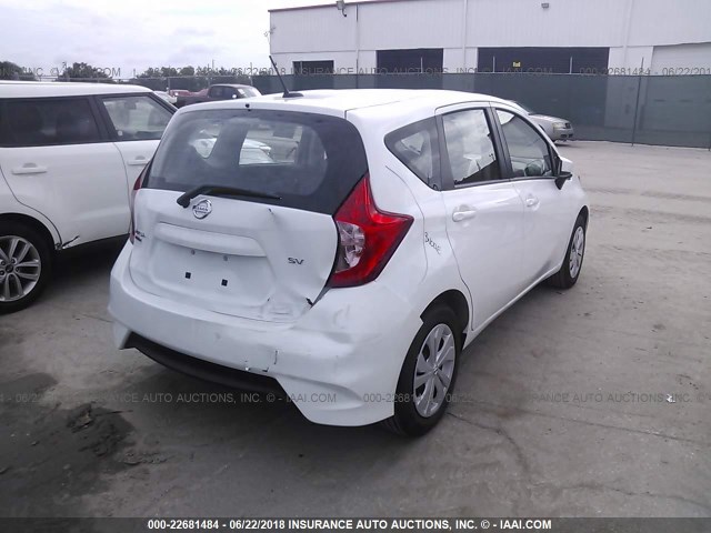 3N1CE2CP9JL365982 - 2018 NISSAN VERSA NOTE S/S PLUS/SV/SL/SR WHITE photo 6