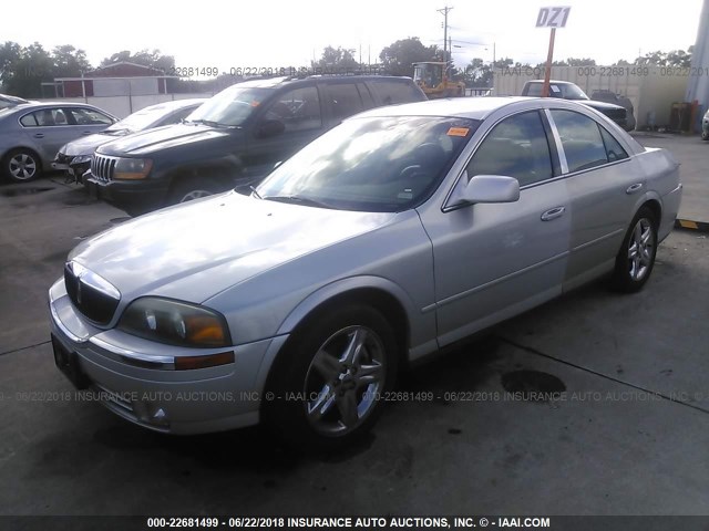 1LNHM87A52Y615406 - 2002 LINCOLN LS 灰色 照片 2