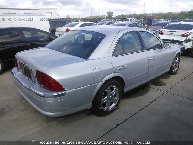 1LNHM87A52Y615406 - 2002 LINCOLN LS 灰色 照片 4