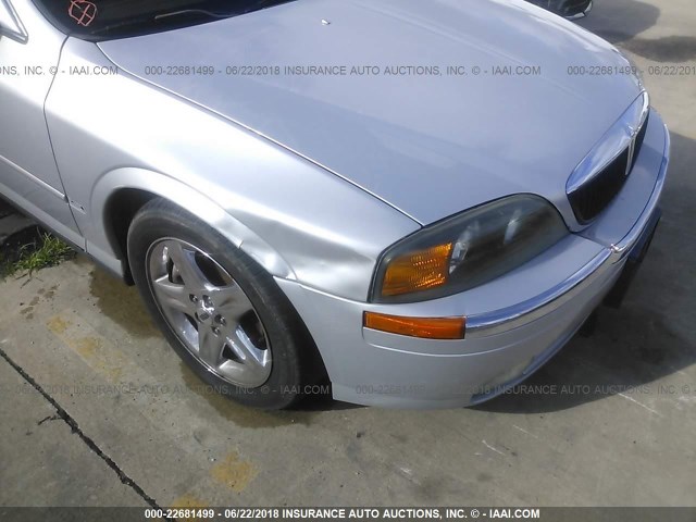 1LNHM87A52Y615406 - 2002 LINCOLN LS 灰色 照片 6