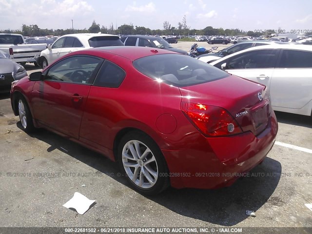 1N4BL2EP7AC118926 - 2010 NISSAN ALTIMA SR RED photo 3