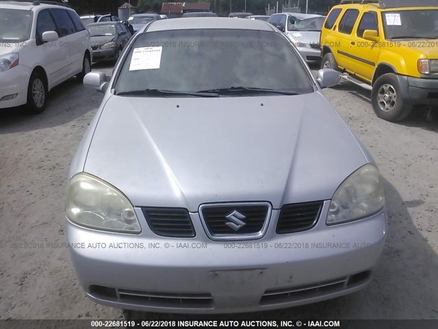 KL5JD56Z45K143983 - 2005 SUZUKI FORENZA S SILVER photo 6