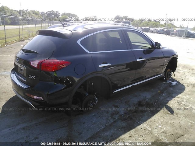 JN1BJ0RP6HM385724 - 2017 INFINITI QX50 PURPLE photo 4