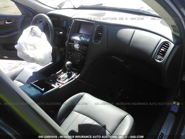 JN1BJ0RP6HM385724 - 2017 INFINITI QX50 PURPLE photo 5