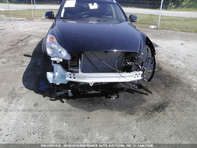 JN1BJ0RP6HM385724 - 2017 INFINITI QX50 PURPLE photo 6