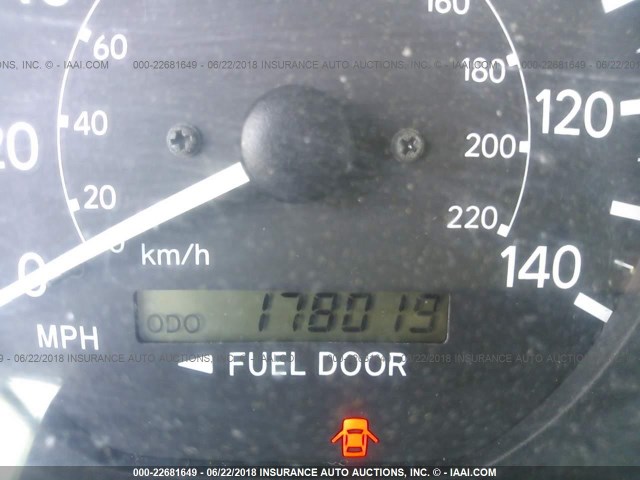 4T1BG22K3YU942428 - 2000 TOYOTA CAMRY CE/LE/XLE 黑色 照片 7