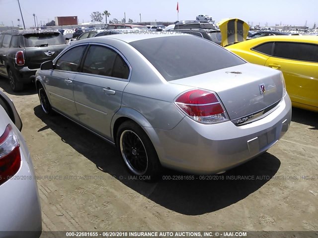 1G8ZS57N97F312805 - 2007 SATURN AURA XE SILVER photo 3