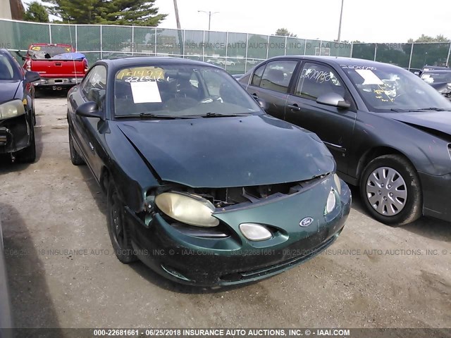 3FAKP1139XR151499 - 1999 FORD ESCORT ZX2/COOL/HOT GREEN photo 1