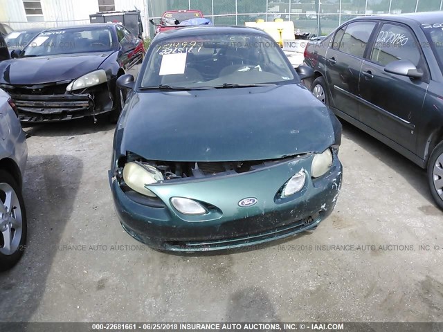 3FAKP1139XR151499 - 1999 FORD ESCORT ZX2/COOL/HOT GREEN photo 6