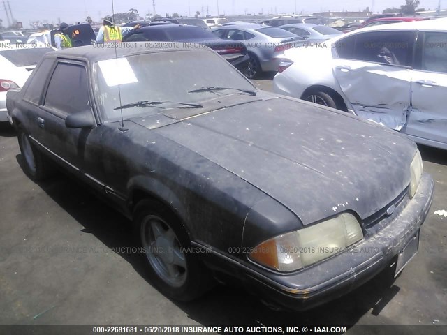 1FABP40A5JF270737 - 1988 FORD MUSTANG LX BLACK photo 1