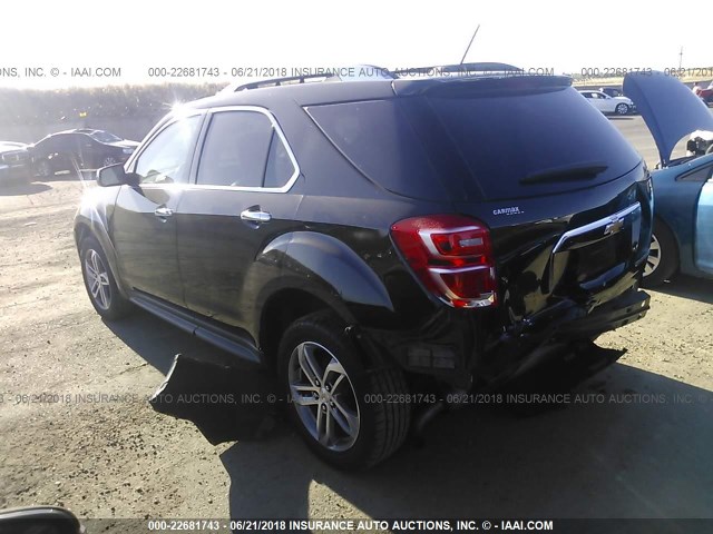 2GNALDEK3G6214406 - 2016 CHEVROLET EQUINOX LTZ BLACK photo 3