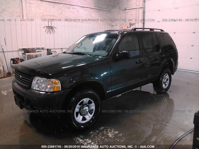 1FMZU72KX3ZB17051 - 2003 FORD EXPLORER XLS/XLS SPORT GREEN photo 2