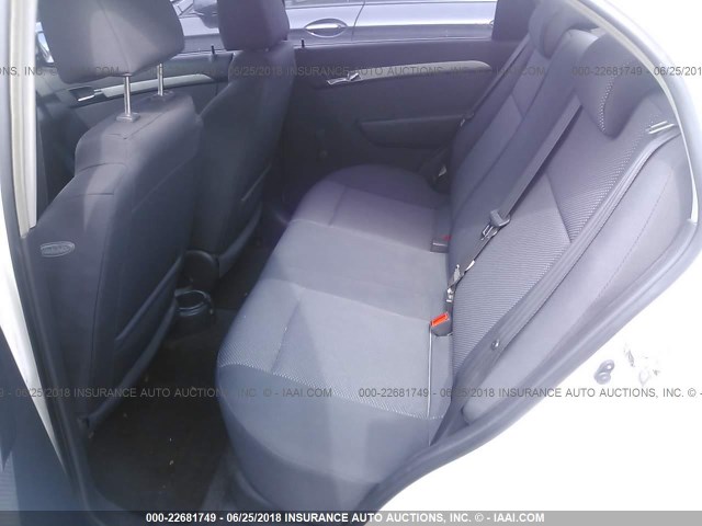 KL1TD5DE7AB086151 - 2010 CHEVROLET AVEO LS/LT 白色 照片 8