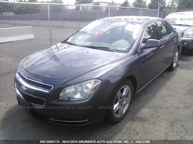 1G1ZC5EB8A4156179 - 2010 CHEVROLET MALIBU 1LT 灰色 照片 2
