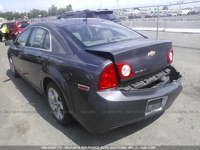 1G1ZC5EB8A4156179 - 2010 CHEVROLET MALIBU 1LT 灰色 照片 3