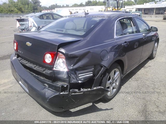 1G1ZC5EB8A4156179 - 2010 CHEVROLET MALIBU 1LT 灰色 照片 4