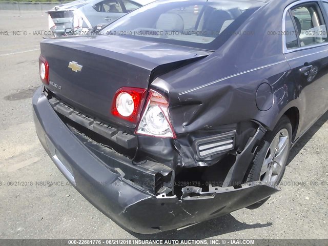 1G1ZC5EB8A4156179 - 2010 CHEVROLET MALIBU 1LT 灰色 照片 6