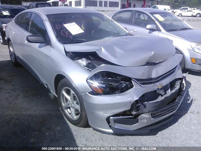 1G1ZB5ST3HF265311 - 2017 CHEVROLET MALIBU LS 银色 照片 1
