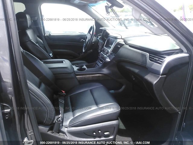 1GNSCAKC2FR723499 - 2015 CHEVROLET TAHOE C1500  LS GRAY photo 5