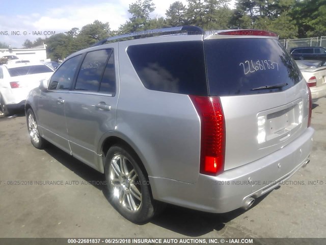 1GYEE637870191318 - 2007 CADILLAC SRX SILVER photo 3