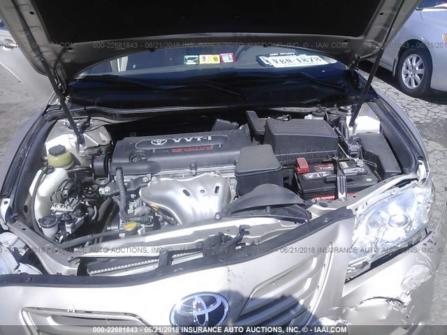4T1BE46K39U817569 - 2009 TOYOTA CAMRY SE/LE/XLE 棕色 照片 10