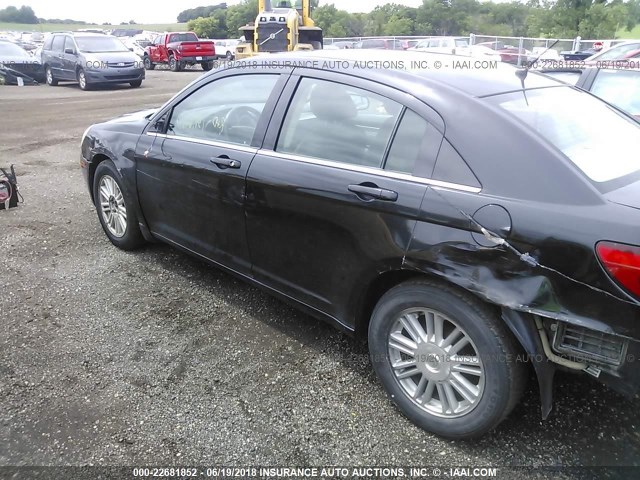 1C3LC56K47N546828 - 2007 CHRYSLER SEBRING TOURING BLACK photo 6