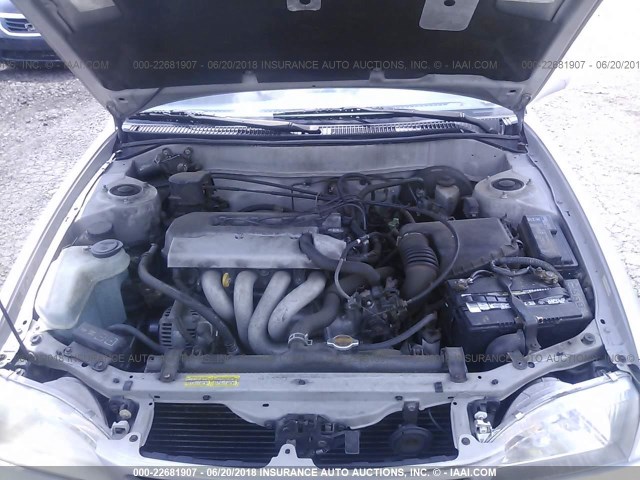 2T1BR12E5XC141899 - 1999 TOYOTA COROLLA VE/CE/LE 银色 照片 10