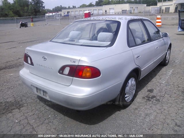 2T1BR12E5XC141899 - 1999 TOYOTA COROLLA VE/CE/LE 银色 照片 4