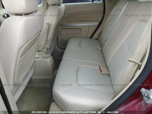 3GNBAADB2AS537297 - 2010 CHEVROLET HHR LS MAROON photo 8
