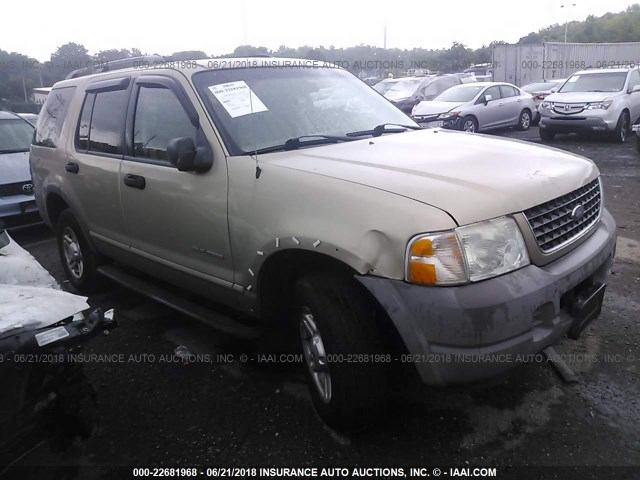 1FMZU72K02UD04259 - 2002 FORD EXPLORER XLS BEIGE photo 1