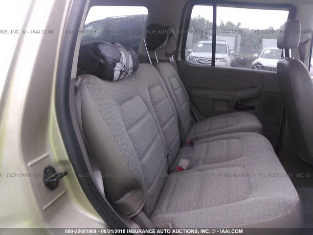 1FMZU72K02UD04259 - 2002 FORD EXPLORER XLS BEIGE photo 8