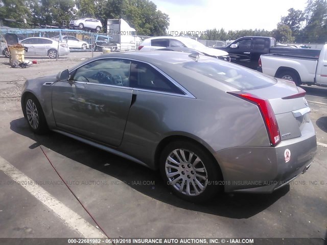 1G6DJ1ED5B0155214 - 2011 CADILLAC CTS PERFORMANCE COLLECTION Золотой фото 3