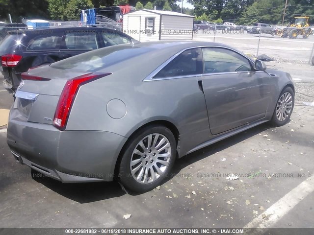 1G6DJ1ED5B0155214 - 2011 CADILLAC CTS PERFORMANCE COLLECTION Золотой фото 4